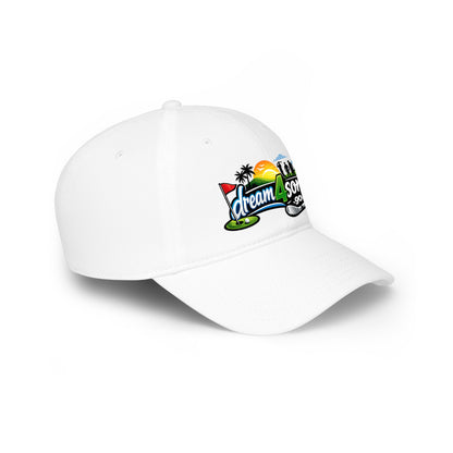 Dream4Some Golf Embroidered Low Profile Baseball Cap