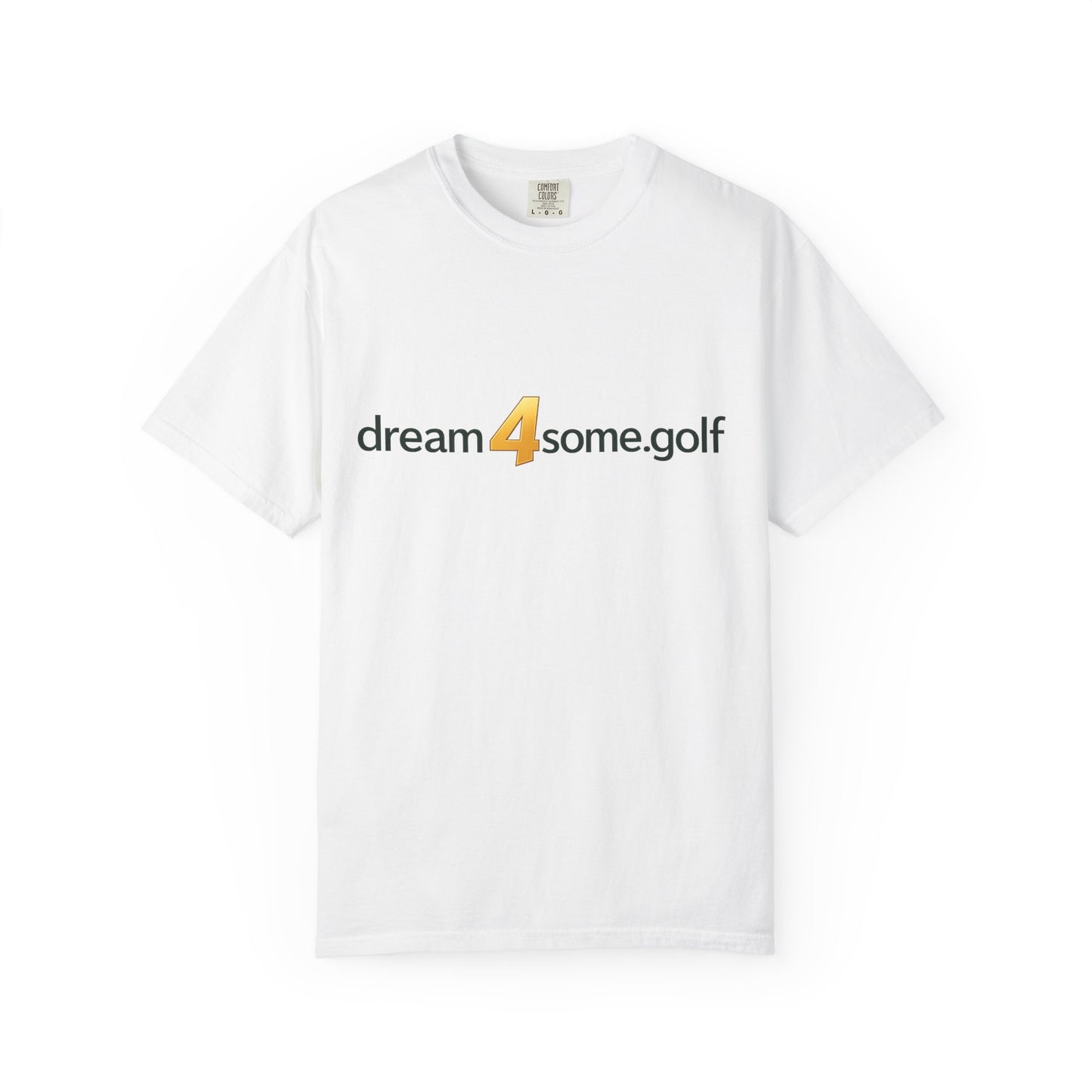 Golf Logo T-Shirt — "dream4some.golf" Graphic Tee