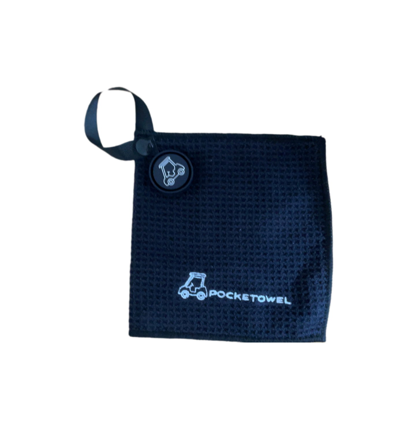 Pocketowel Magnetic Golf Towel Small - Birdie (Round N52 Magnet)